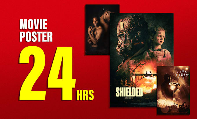 Gig Preview - Deliver premium movie poster design in 24 hours