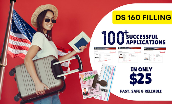 Bestseller - fill out your ds 160 visa for the USA and file it for you