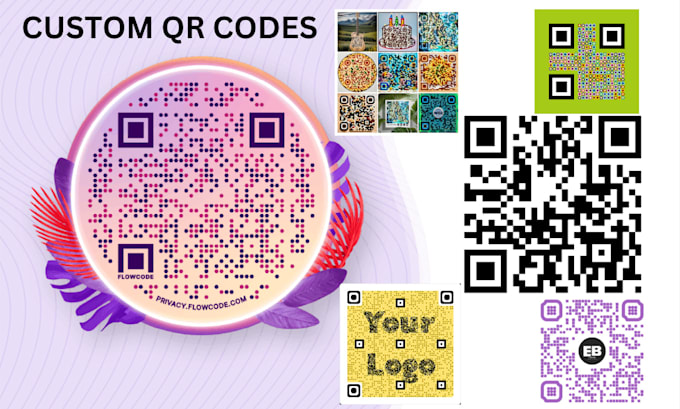 Gig Preview - Create custom qr code design with your logo in 1 hour