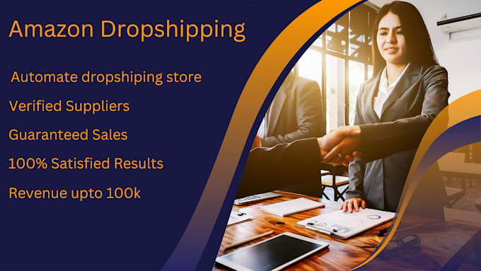 Gig Preview - Manage your amazon dropshipping store as va