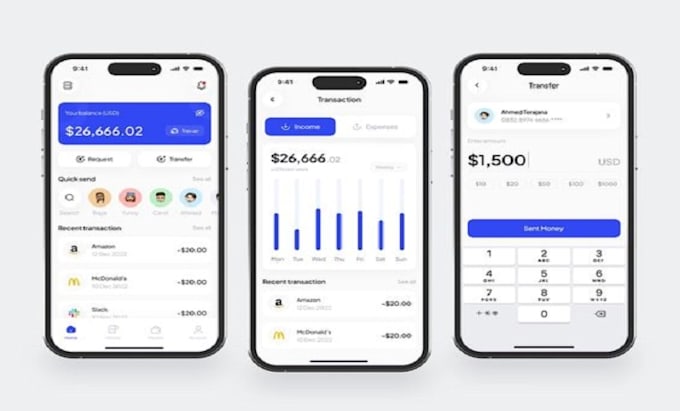 Gig Preview - Build crypto wallet app, blockchain app, wallet app, exchange website, bank app