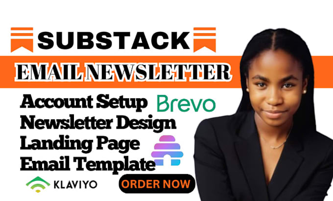 Gig Preview - Setup launch substack newsletter, beehiiv, landing page, email template account