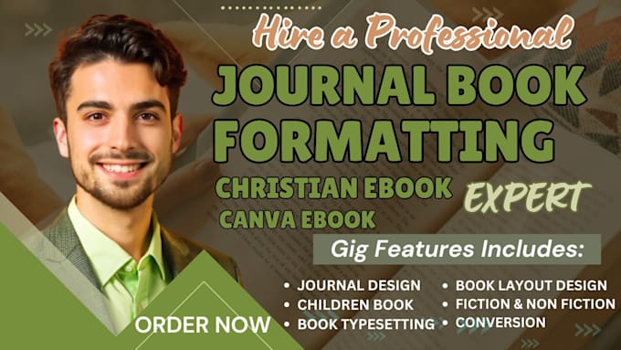 Gig Preview - Design, format christian ebook print daily devotion prayer book journal workbook