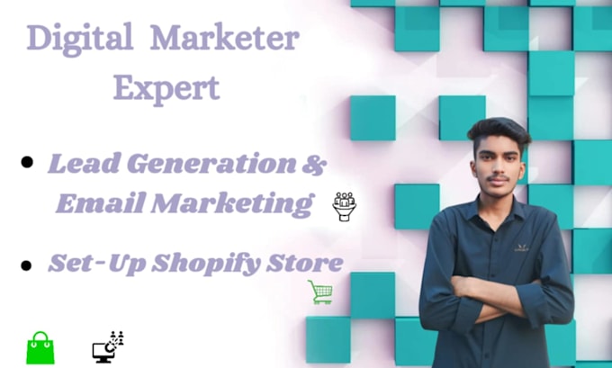 Gig Preview - Set up your business lead generation and email marketing