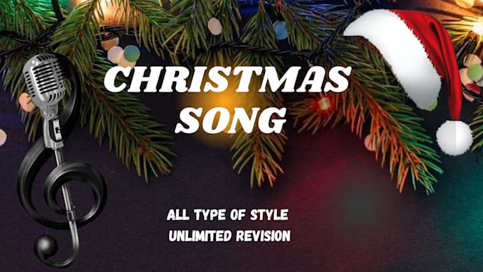 Gig Preview - Produce an amazing christmas song, christmas lyrics video, remake holiday songs