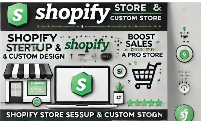 Gig Preview - Build 7 figure shopify website,one product shopify store, shopify dropshiping