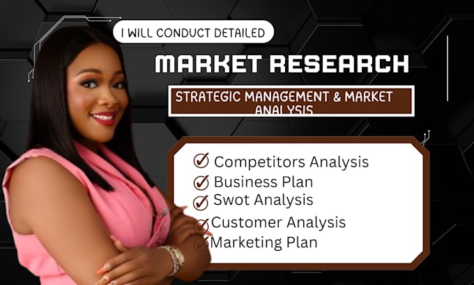 Gig Preview - Conduct detailed market research, business plans, swot and competitor analysis