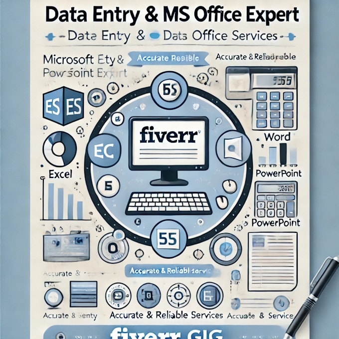 Gig Preview - Accurate data entry and ms office services word excel