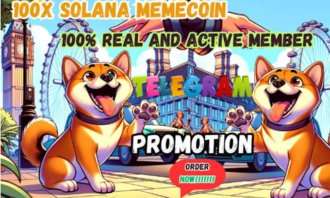 Bestseller - crypto telegram, solana,nft,defi projects,meme coin marketing,telegram promotion