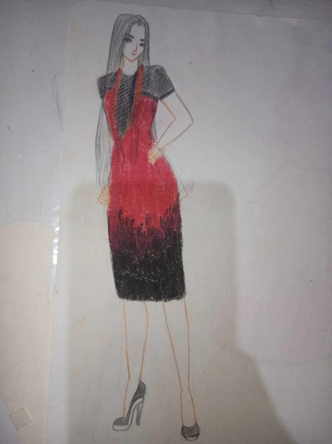 Bestseller - hand draw fashion creations