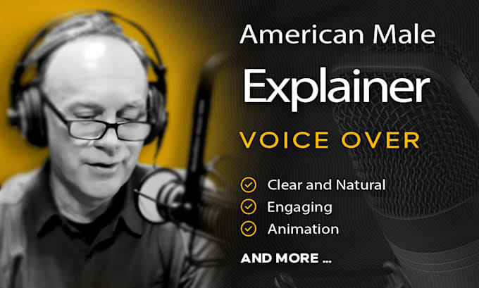 Gig Preview - Produce your explainer voiceover