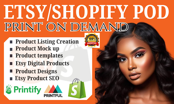 Bestseller - etsy shopify print on demand etsy print on demand etsy printify etsy SEO listing