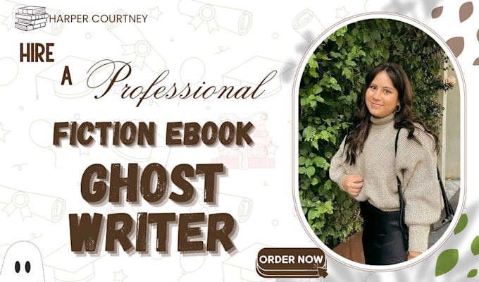 Gig Preview - Be your fiction ebook ghostwriter mystery book writer amazon kindle book writer