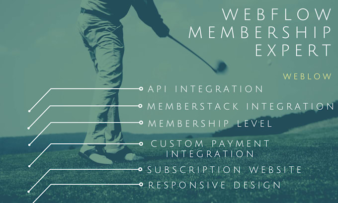 Bestseller - webflow membership webflow member stack firebase membersonic subscripton website