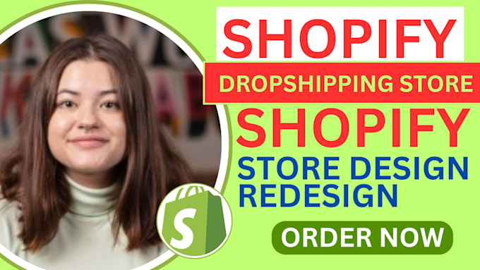 Gig Preview - Build a shopify dropshipping store or ecommerce store