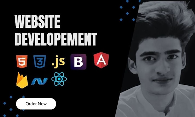 Gig Preview - Design a modern, responsive website using HTML, CSS, bootstrap, and javascript