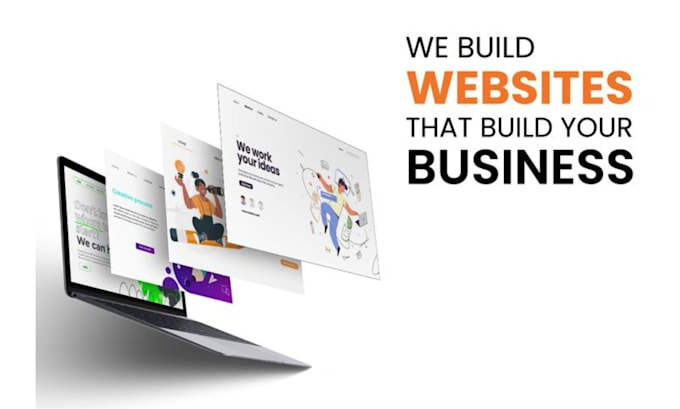 Gig Preview - Design, redesign modern website for your business