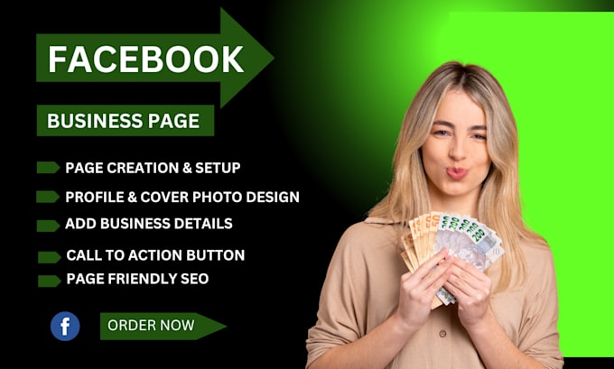 Bestseller - create business focused facebook page and design