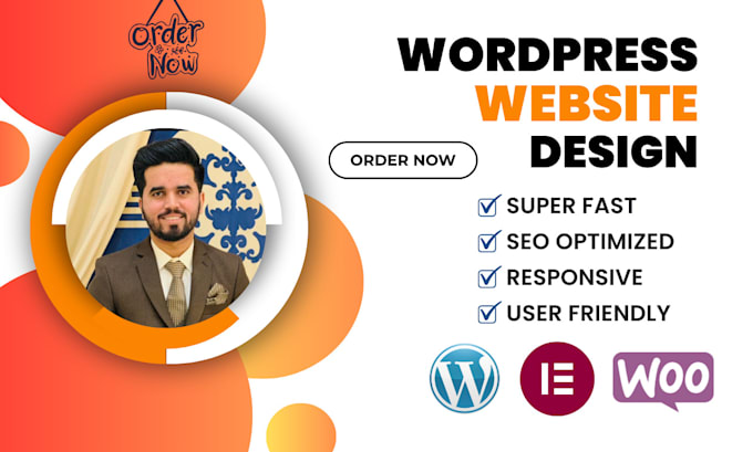 Gig Preview - Create wordpress website design, and website development