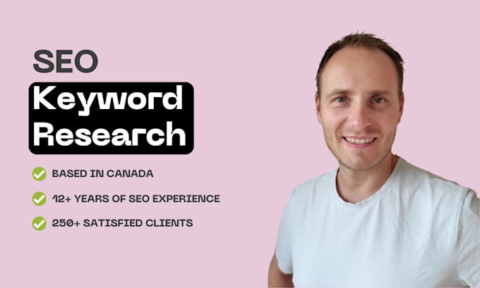 Gig Preview - Do SEO keyword research to maximize traffic and conversions