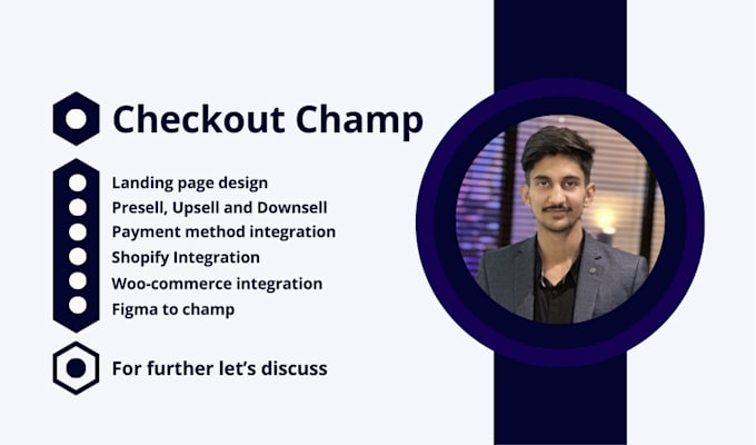 Gig Preview - Develop checkout champ with shopify and woocommerce