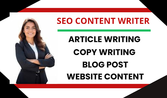 Gig Preview - Be your SEO friendly content writer