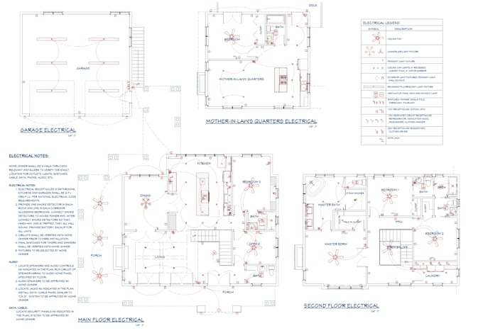 Gig Preview - Design hvac, electrical, plumbing mep drawing and commercial permit plans