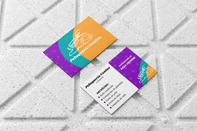 Gig Preview - Design an amazing modern business card for you