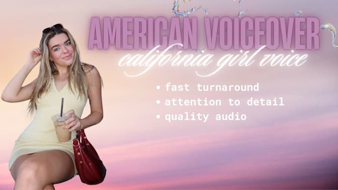 Bestseller - record a young american female voice over