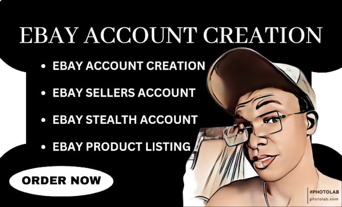 Gig Preview - Do ebay account creation, ebay stealth seller account