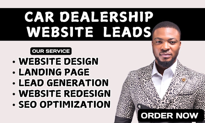 Gig Preview - Design automotive car dealership website, dealer website, car rental website