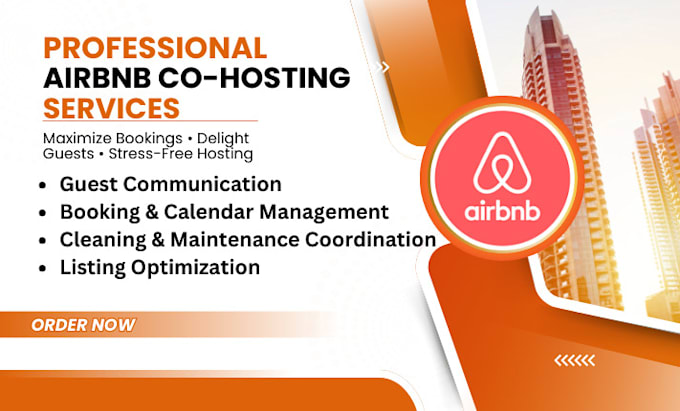 Gig Preview - Do property management or co hosting for your airbnb listing rental business