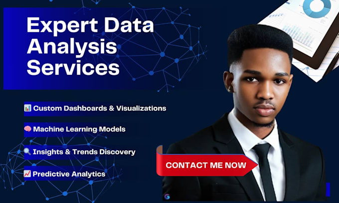 Gig Preview - Do python data science, statistics, data visualization, and predictive analysis