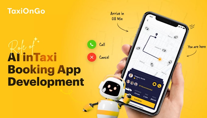 Gig Preview - Develop ai taxi booking system ai detection, ai ride sharing app ai tracking app