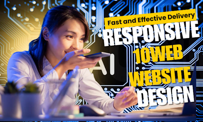 Gig Preview - Build 3d interactive website 10web website beehiiv newsletter