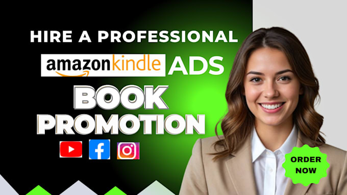 Gig Preview - Do stunning video amazon ads book promotion kindle book advertising