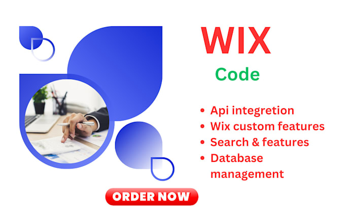 Gig Preview - Develop fix wix website using wix velo wix code database wix api