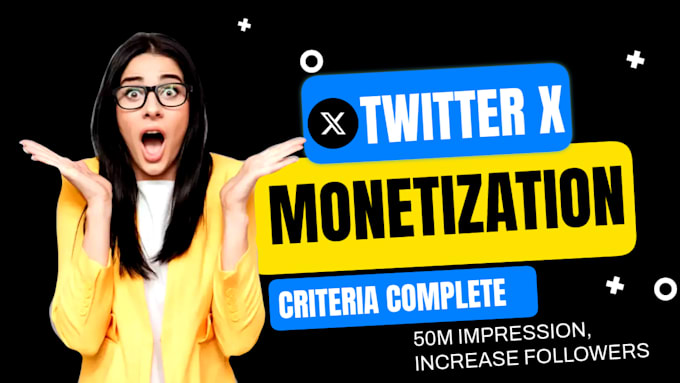 Bestseller - expertly promote your twitter x page to wide audience for monetization