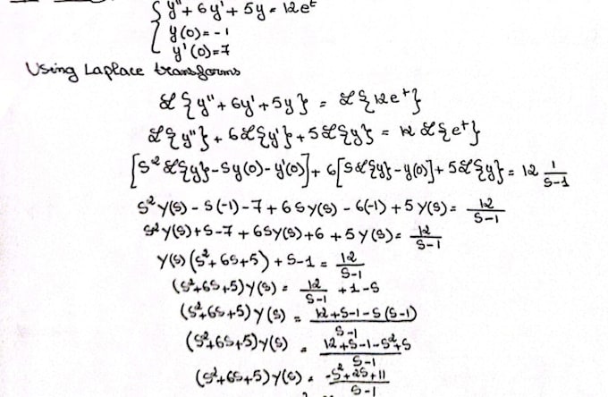 Gig Preview - Tutor you in differential equation