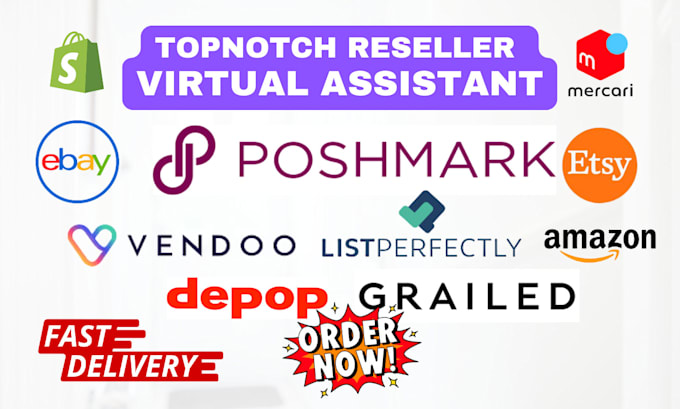 Gig Preview - Share product listing  crosslisting on poshmark ebay and be virtual assistant