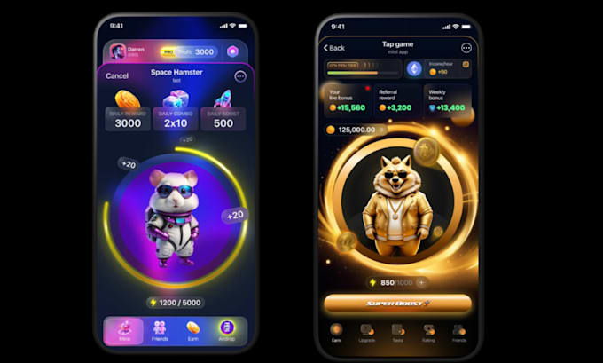 Gig Preview - Do telegram mini game telegram mini app crypto mini app telegram bot blockchain