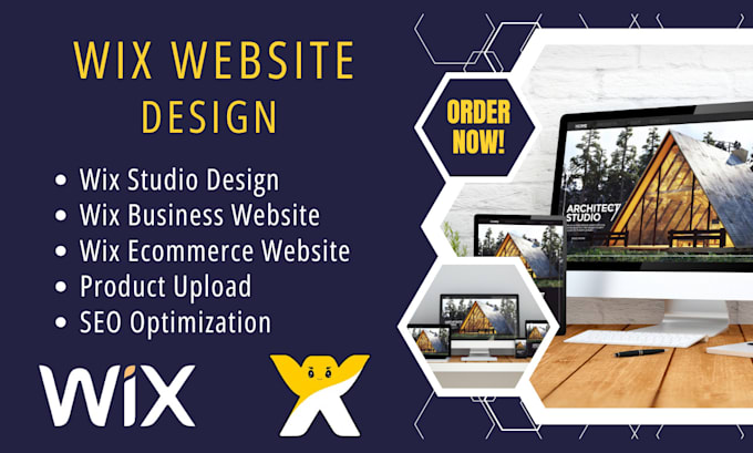 Gig Preview - Design ecommerce website with wix wix website design wix studio wix business