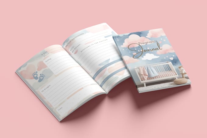 Gig Preview - Custom journal interior design for print or digital use