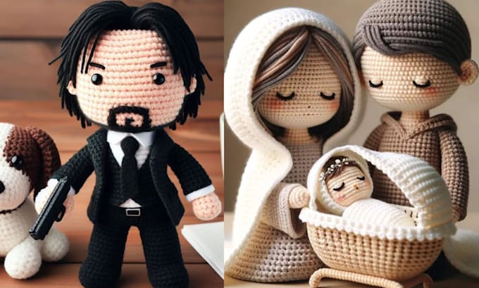 Gig Preview - Write amigurumi crochet pattern toy knitting crochet pattern