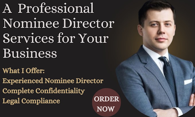 Gig Preview - Create nominee director services for your business