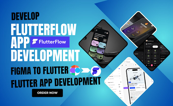 Gig Preview - Develop flutterflow app,figma to flutter,flutter app developer, flutter expert