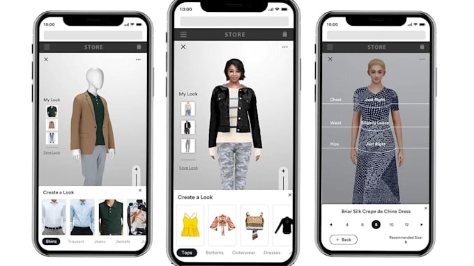 Gig Preview - Build ai, vr fashion website, shopify fashion store with ar features, 3d product