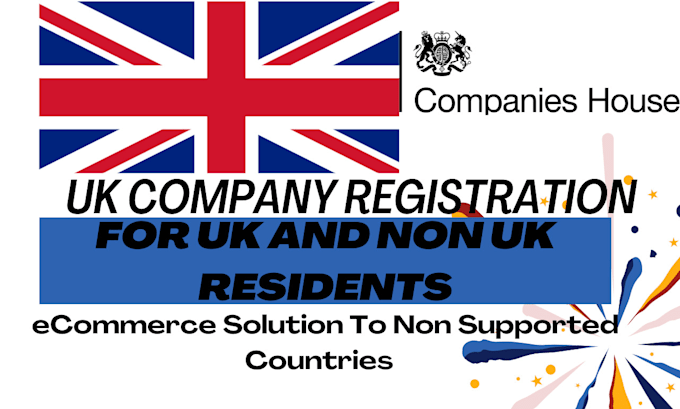 Gig Preview - Register uk company registration for uk or non resident