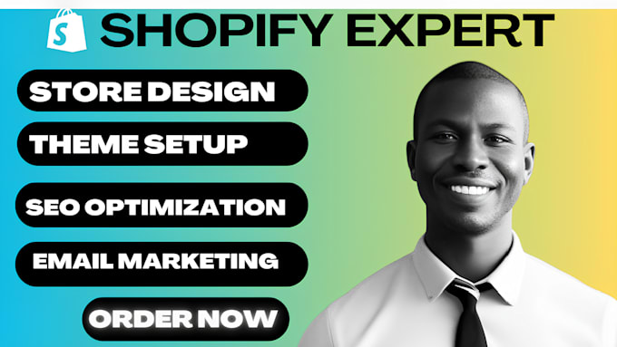 Gig Preview - Build a successful shopify website, design and redesign