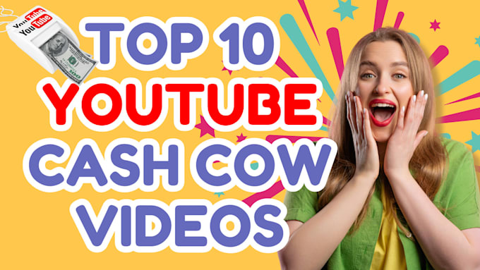 Gig Preview - Create lucrative cash cow channel, cash cow youtube automation videos